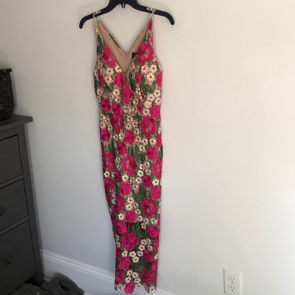 XSCAPE Floral Dress